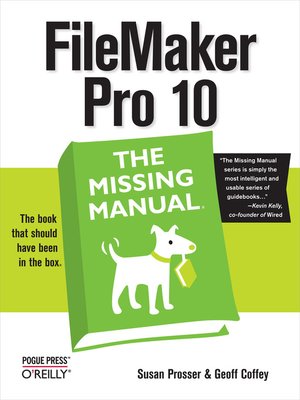 cover image of FileMaker Pro 10